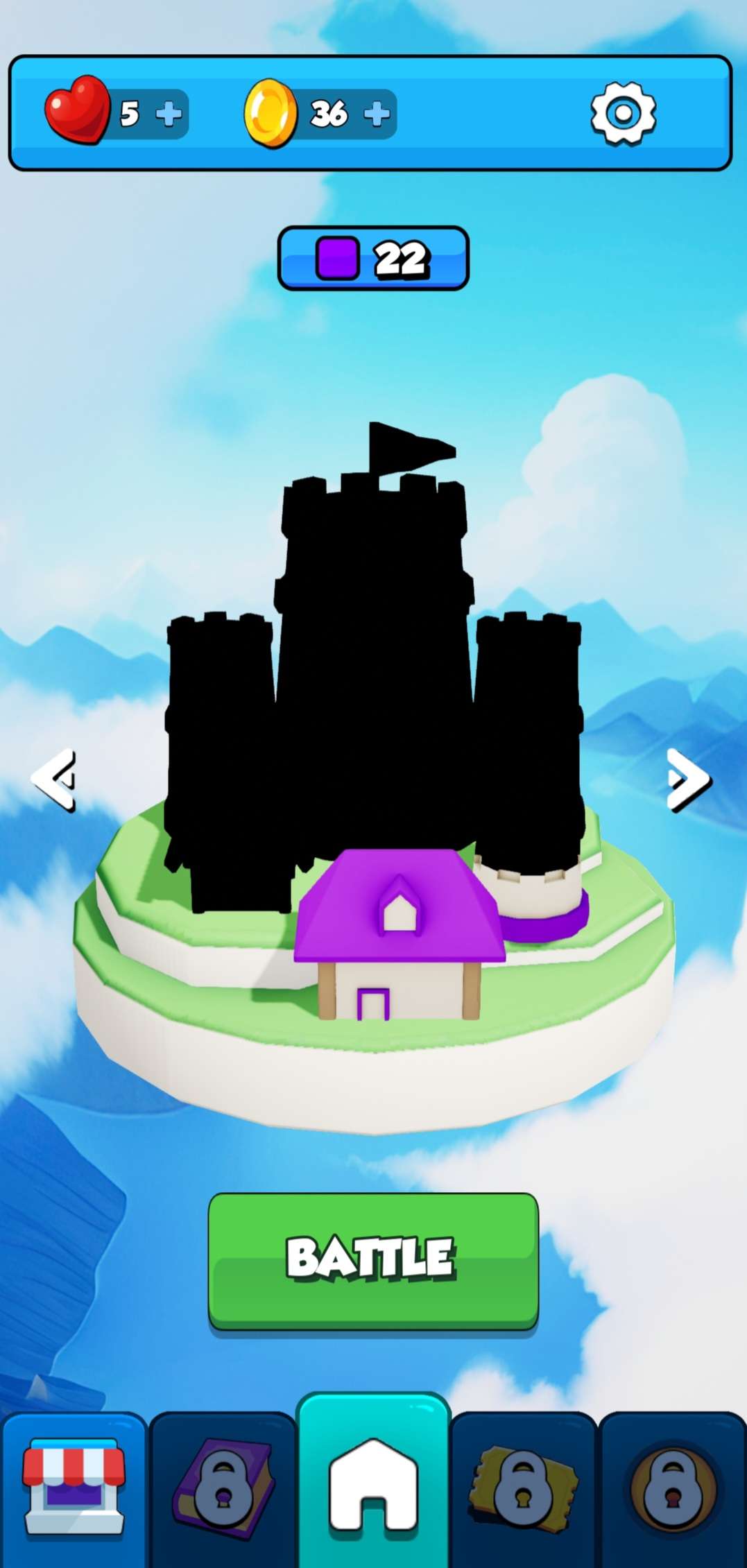 The game's menu The game's menu